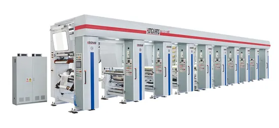 PE Aluminum Film BOPP OPP Pet CPP Nylon Paper Aluminum Foil PVC Snack Pack Coffee Pouch Tea Pouch Rotogravrue Printing Machine