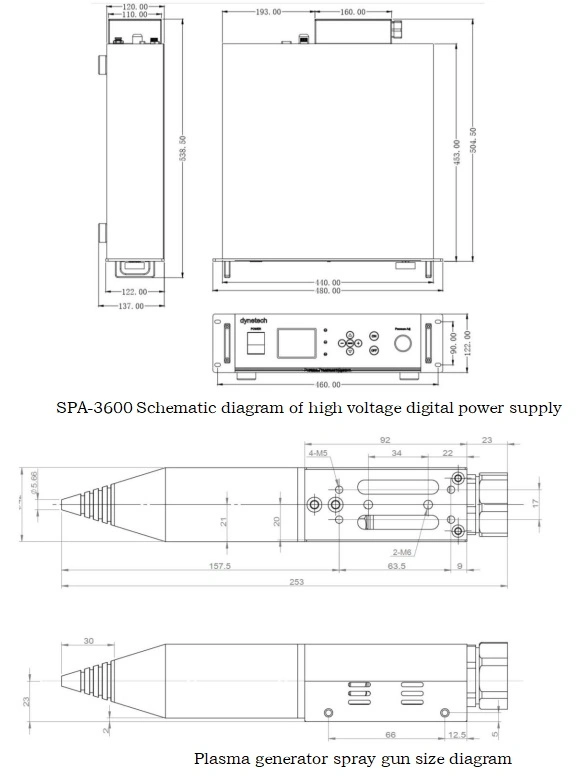 Fully Digital Atmospheric Plasma Cleaning Machine/ Plasma Corona -Plasma Surface Treatment for Phone, Glass, Film