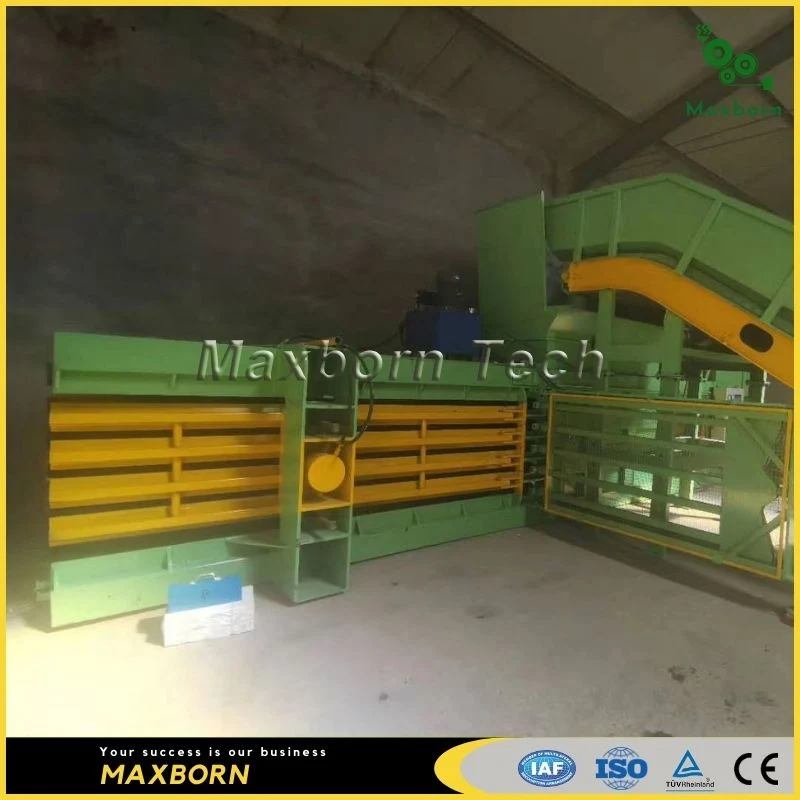 CE Certified Factory Supply Horizontal Hydraulic Carton Baling Recycling Tin Can Bundles Press Machine